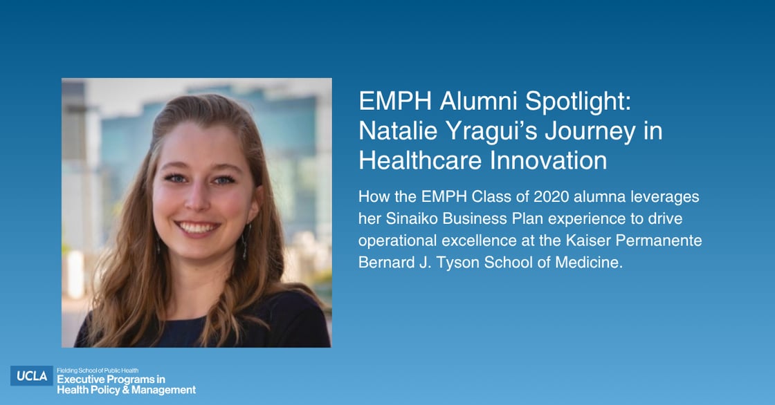 EMPH Alumni Spotlight Natalie Yragui