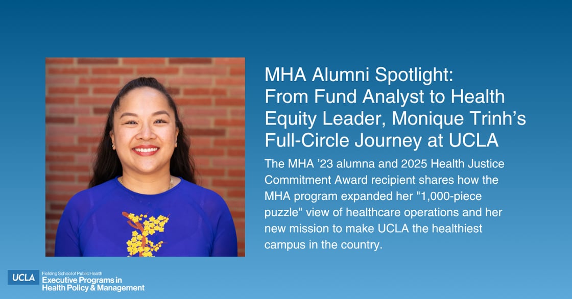 MHA Alumni Spotlight Monique Trinh