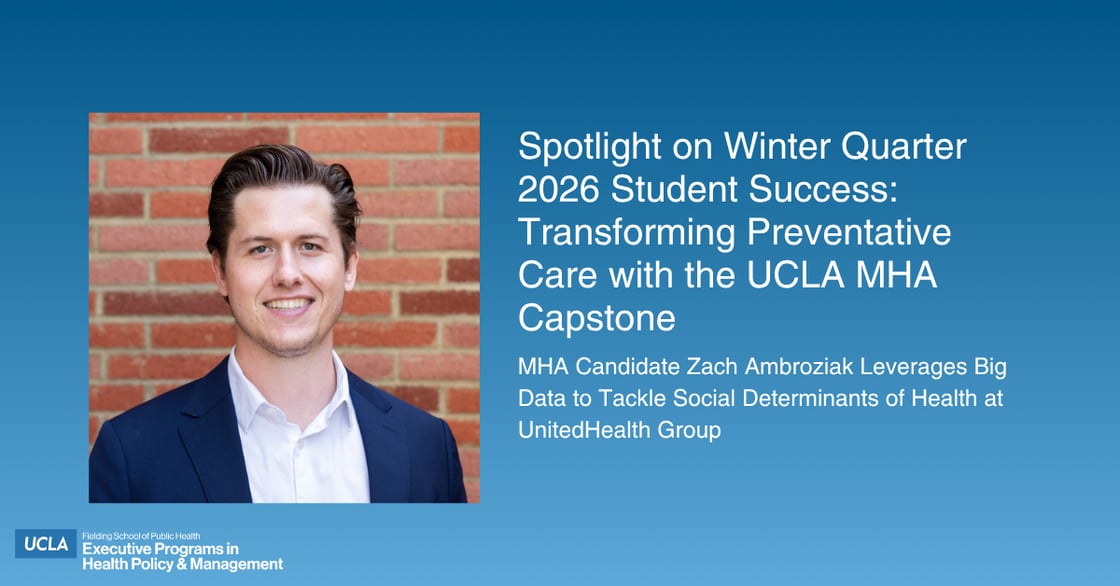 MHA Capstone Winter 2026 Quarter - Zach Ambroziak